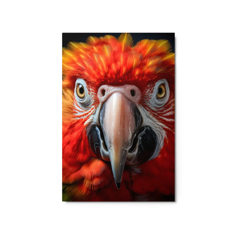 The Fiery Gaze of the Parrot
