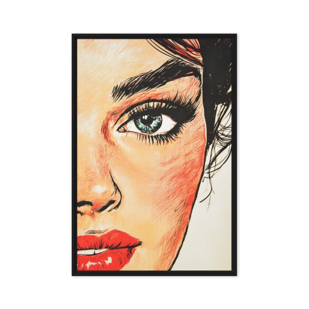 Vibrant Portrait of Woman