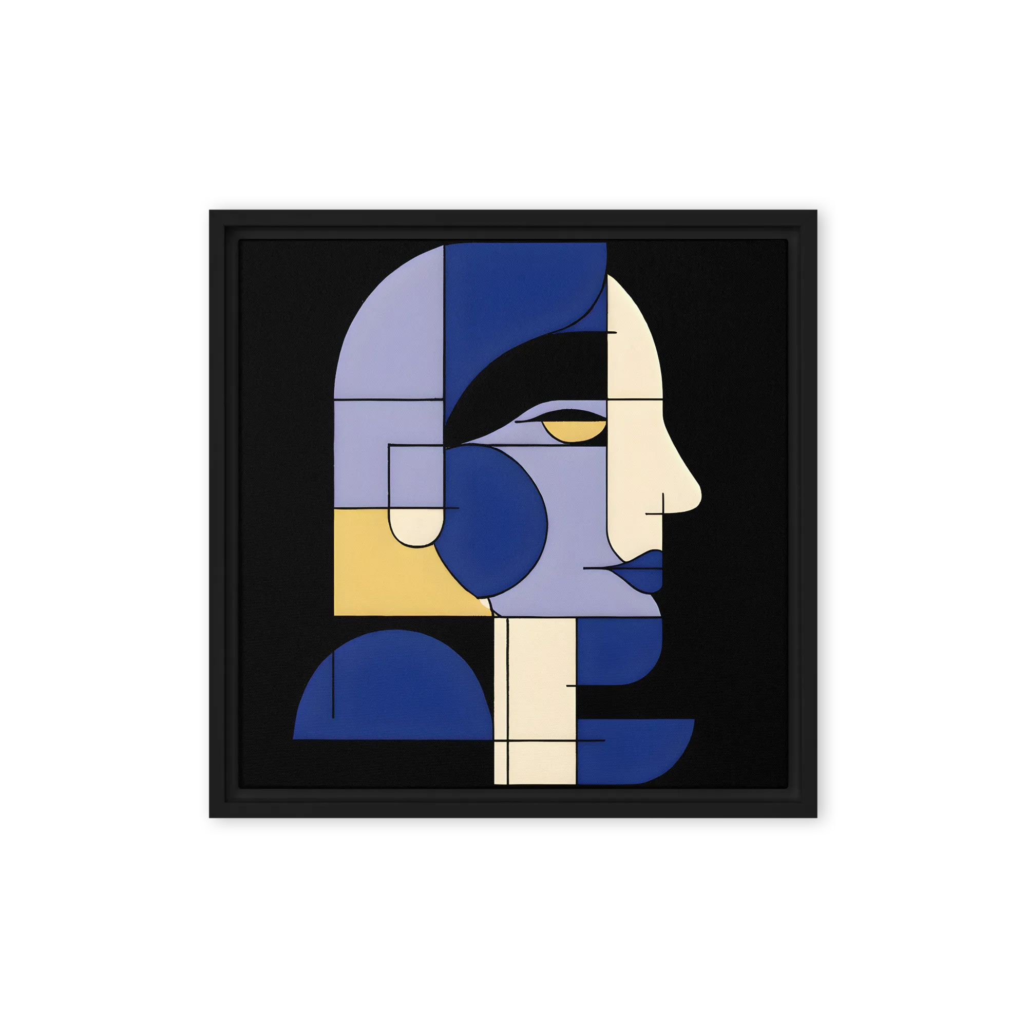 Cobalt planes and architectural drafting — Masonry and grid