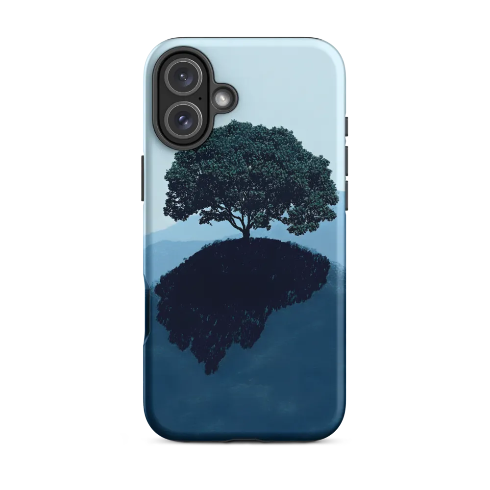 Minimalist Tree on Mountain | Phone Case