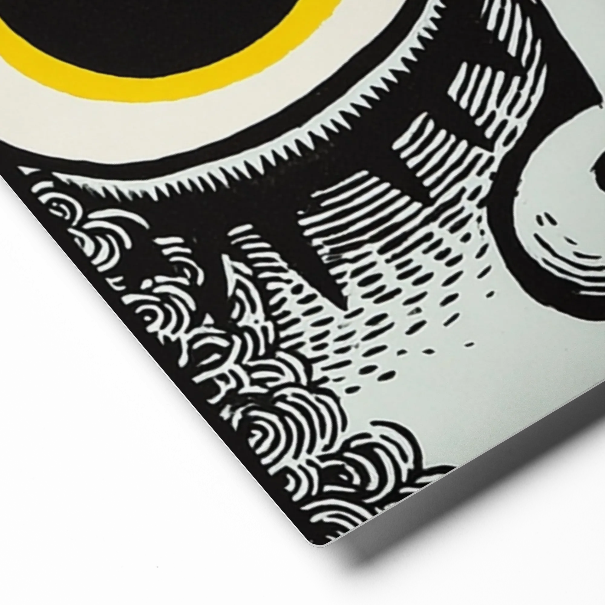 Wide Yellow Eyes | Art Print