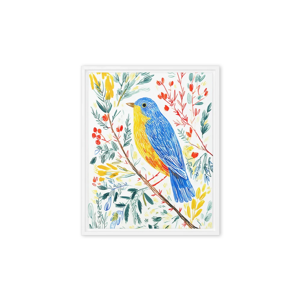 Bluebird in the Branches | Art Print