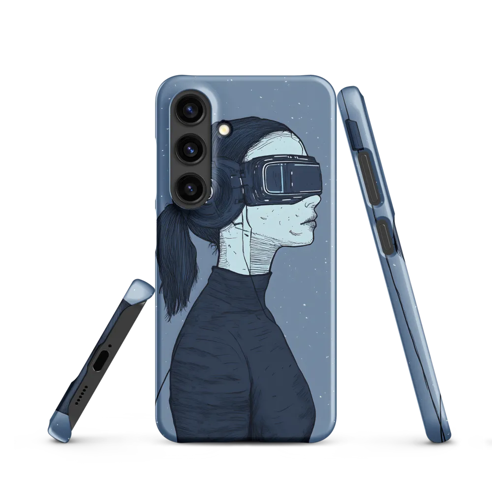 Virtual Reality Woman | Phone Case