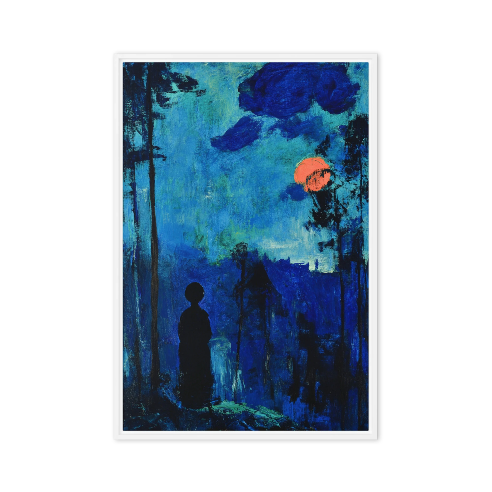 Moonlit Solitude | Art Print