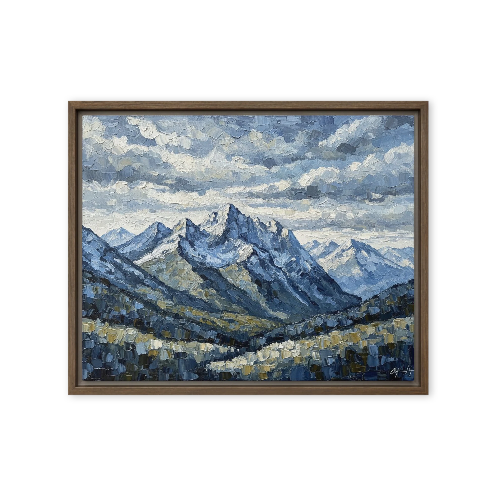 Alpine Impasto Majesty