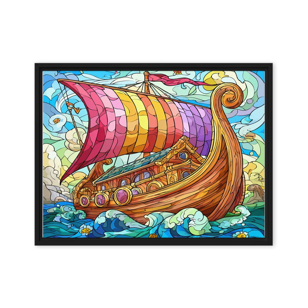 The Viking Voyage | Art Print