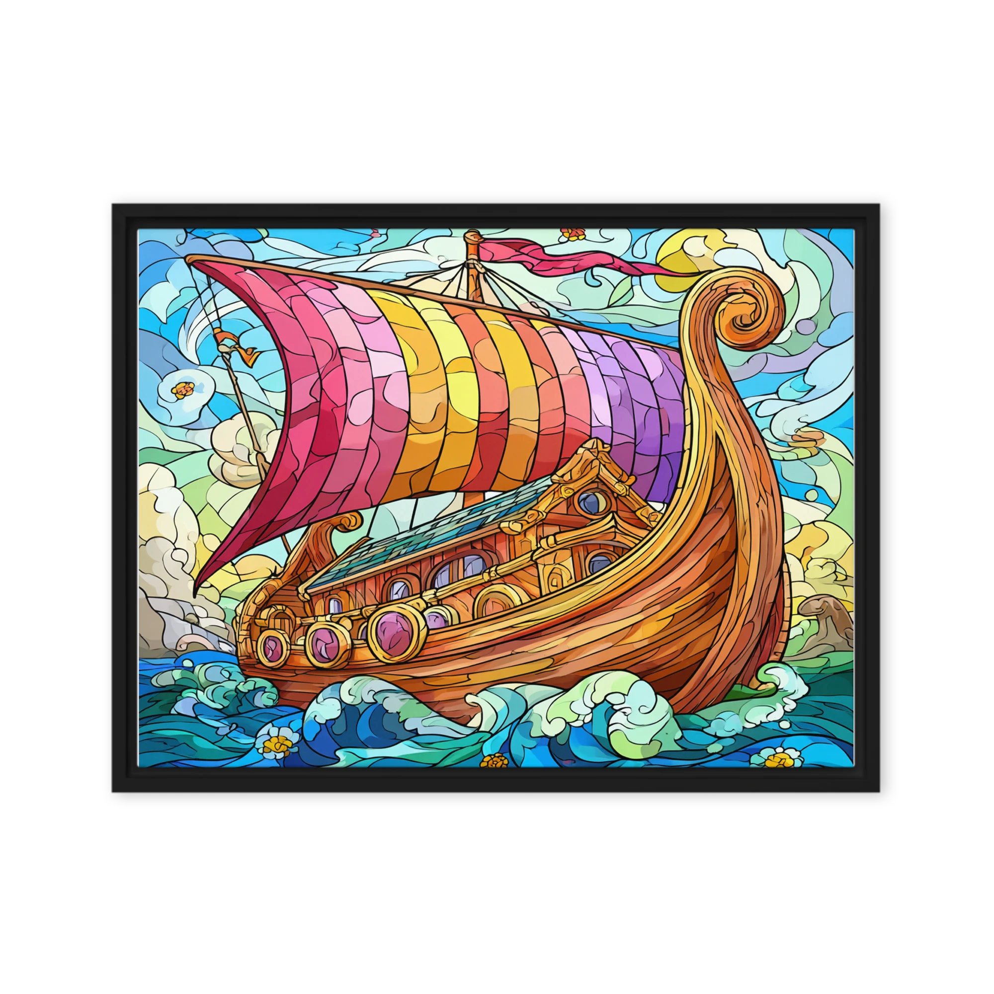 The Viking Voyage | Art Print