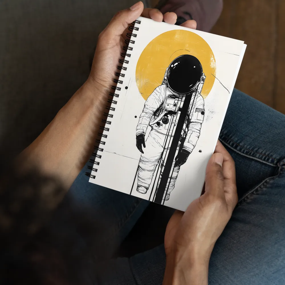 Cosmic Solitude 
 Spiral Notebook | 140 pages