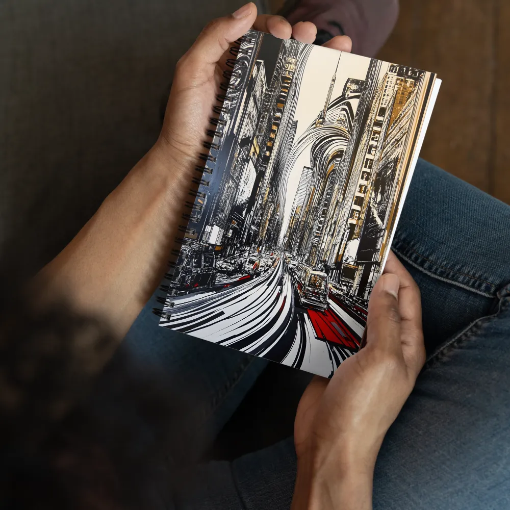 Urban Flow 
 Spiral Notebook | 140 pages