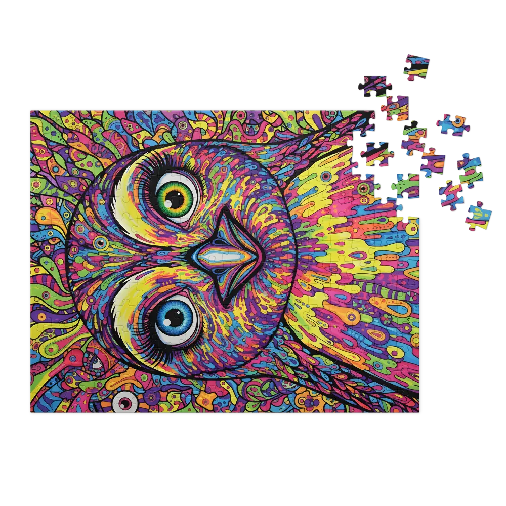 Kaleidoscope Owl | Jigsaw Puzzles