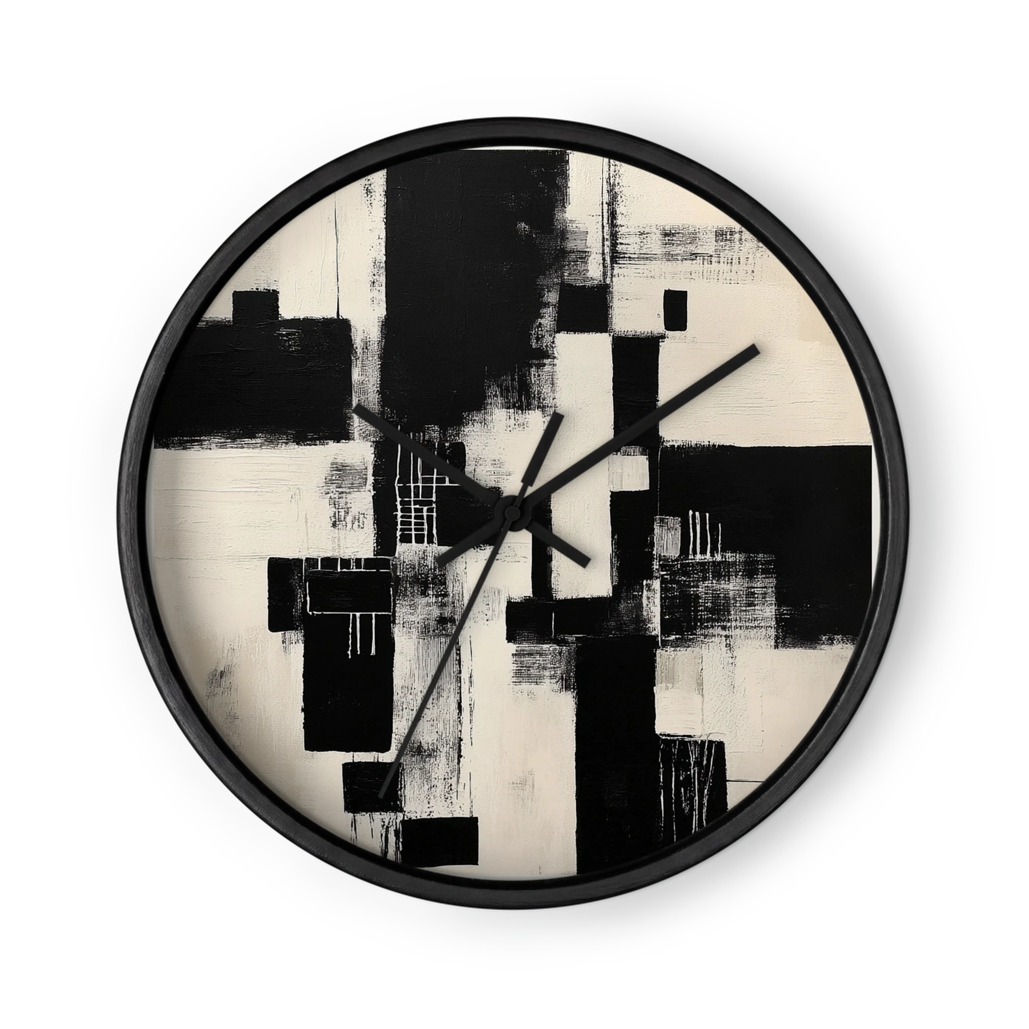 Monochrome Grid Composition