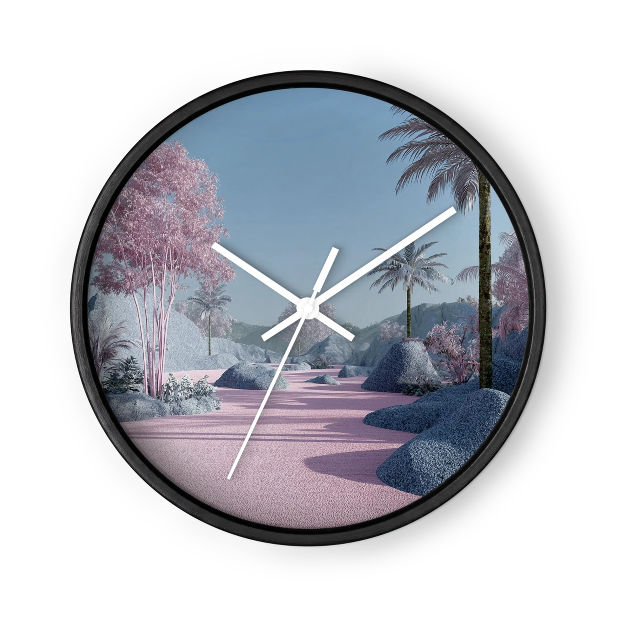 Pink Palm Oasis