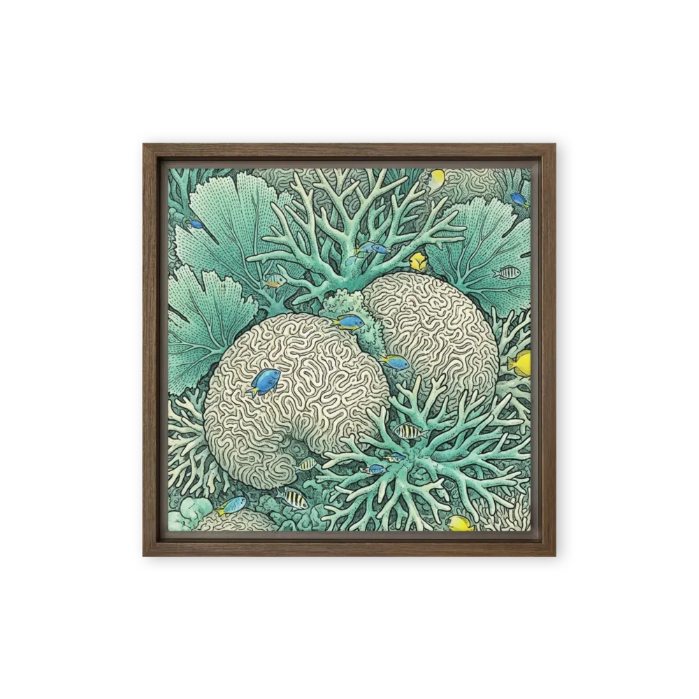 Underwater Harmony 
 Canvas | 30″x 30″