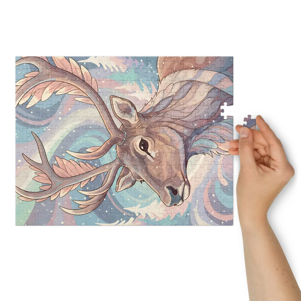 Aurora Stag | Jigsaw Puzzles