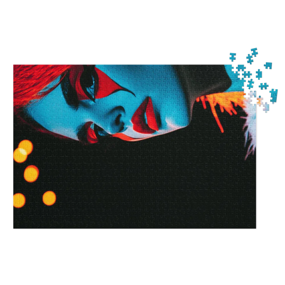 Electric Gaze 
 Jigsaw Puzzle in Tin Box