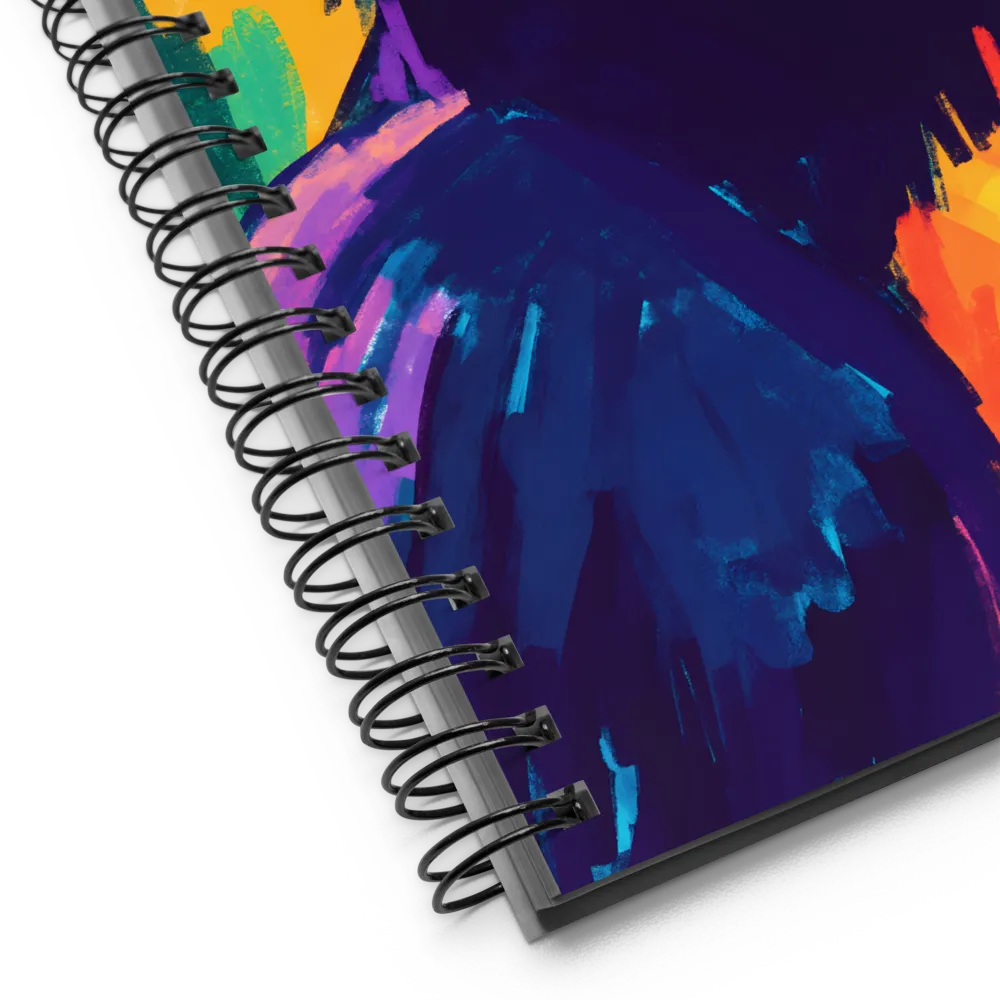 Expressive Jungle Bird 
 Spiral Notebook | 140 pages