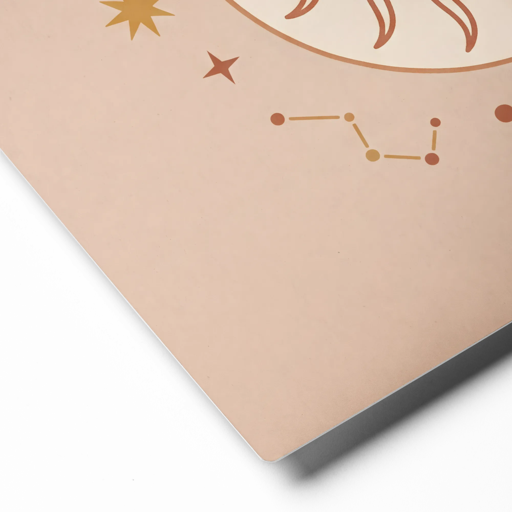 Celestial Harmony 
 Canvas with Brown Frame