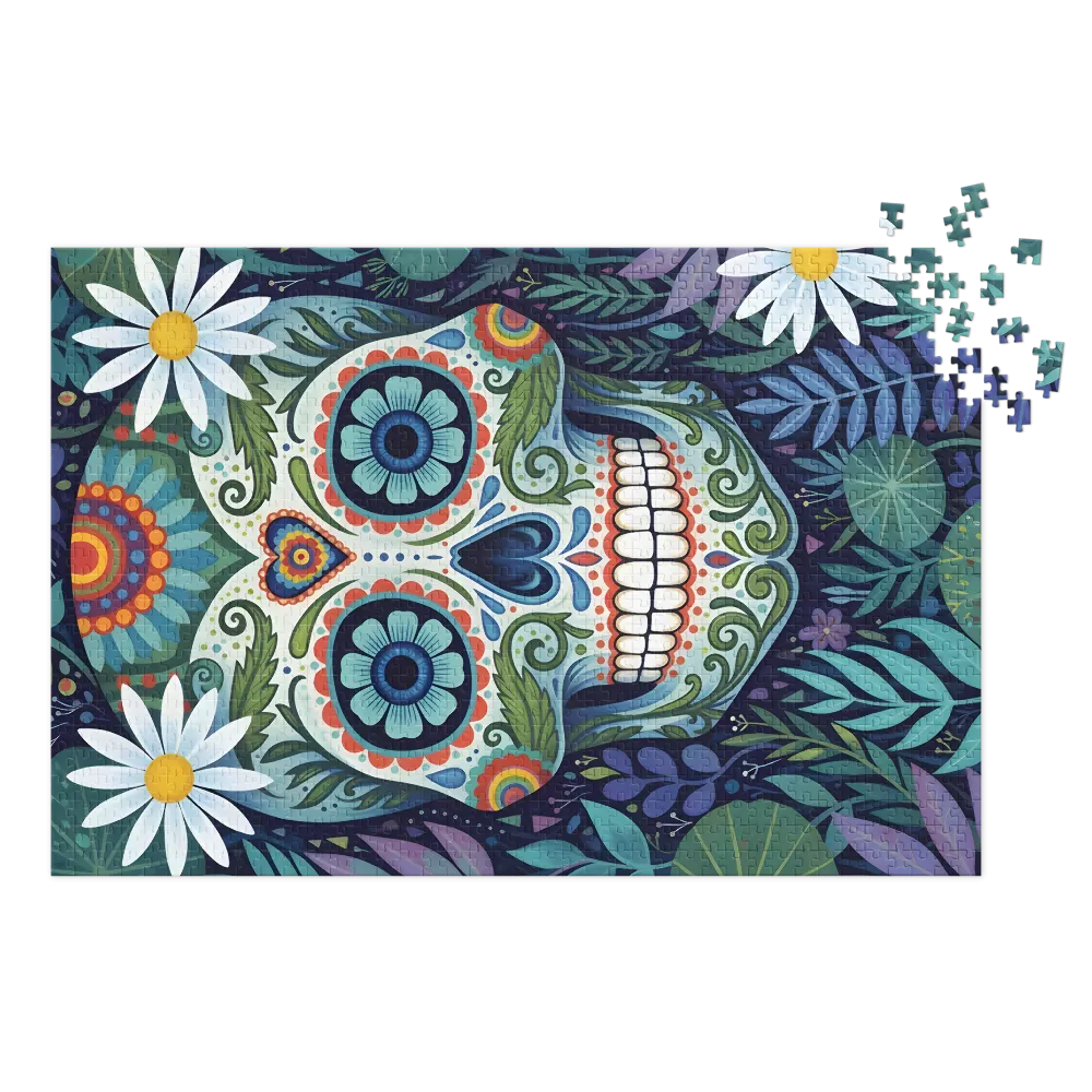Floral Sugar Skull