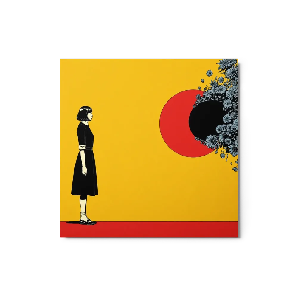 The Eclipse Observer | Art Print
