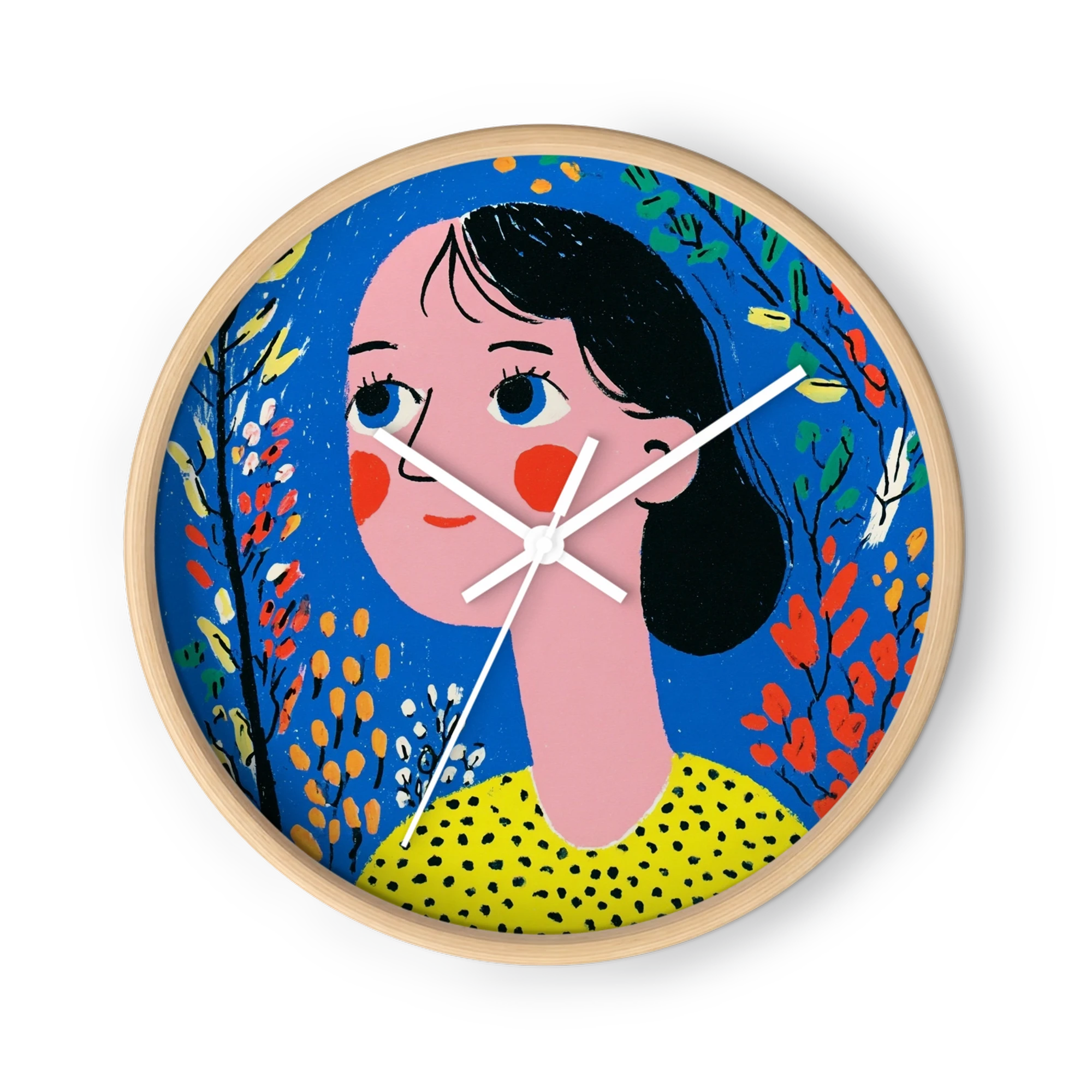Woman Among Wildflowers