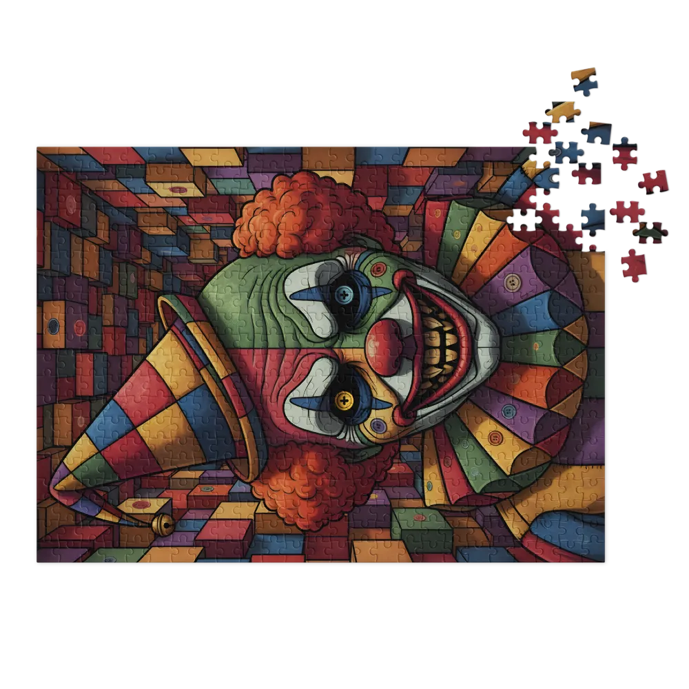 Grinning Nightmare Clown