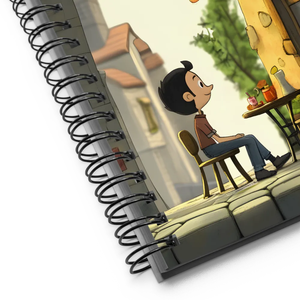 Cafe Daydream 
 Spiral Notebook | 140 pages