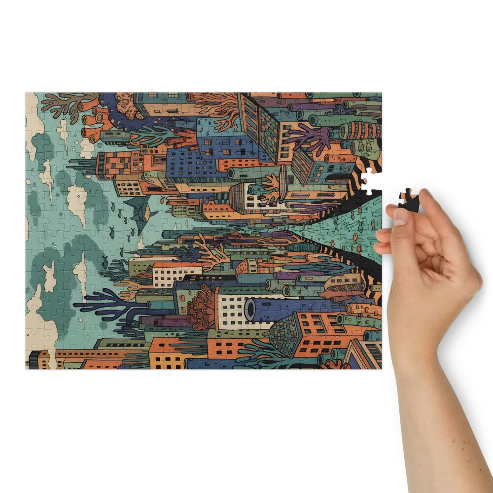 Submerged Cityscape | Jigsaw Puzzles