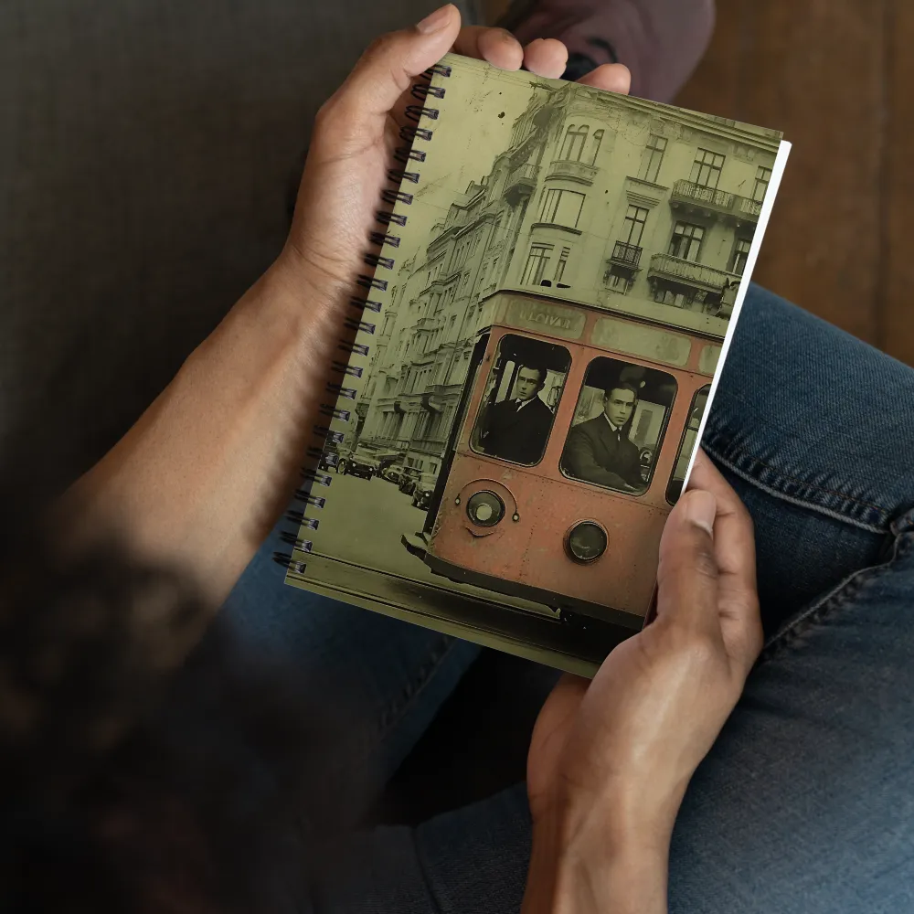 Sepia Urban Passage 
 Spiral Notebook | 140 pages