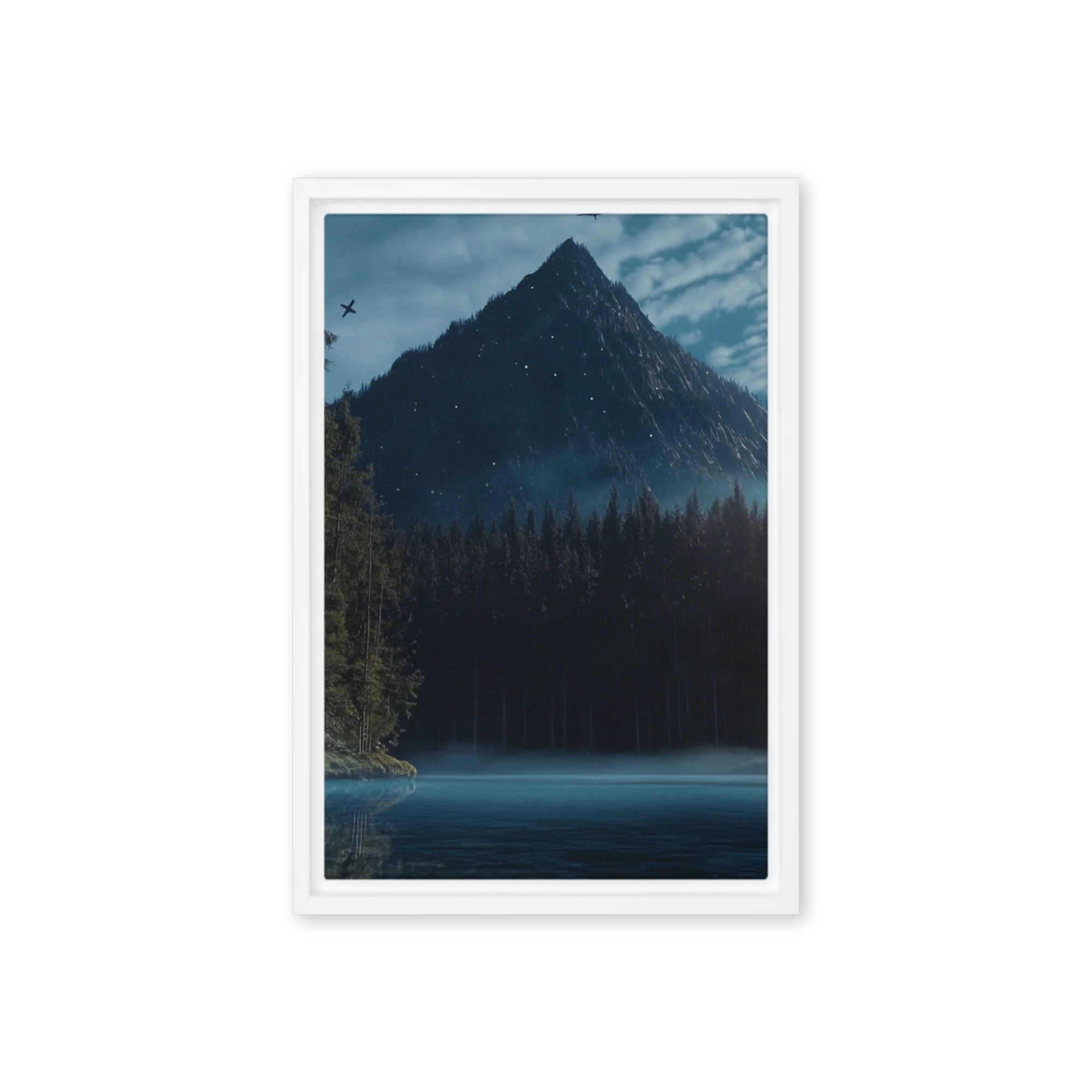 Nocturne Mountain Fantasy | Art Print