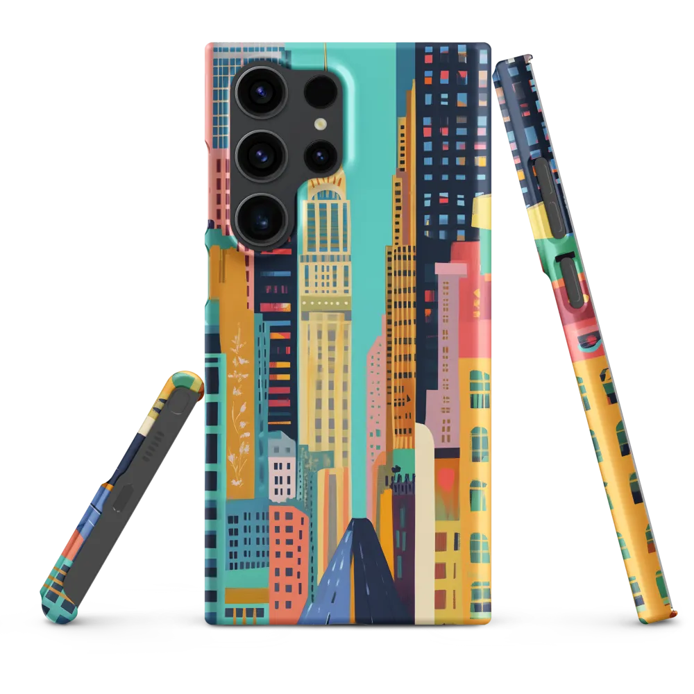 Colorful Cityscape Art | Phone Case