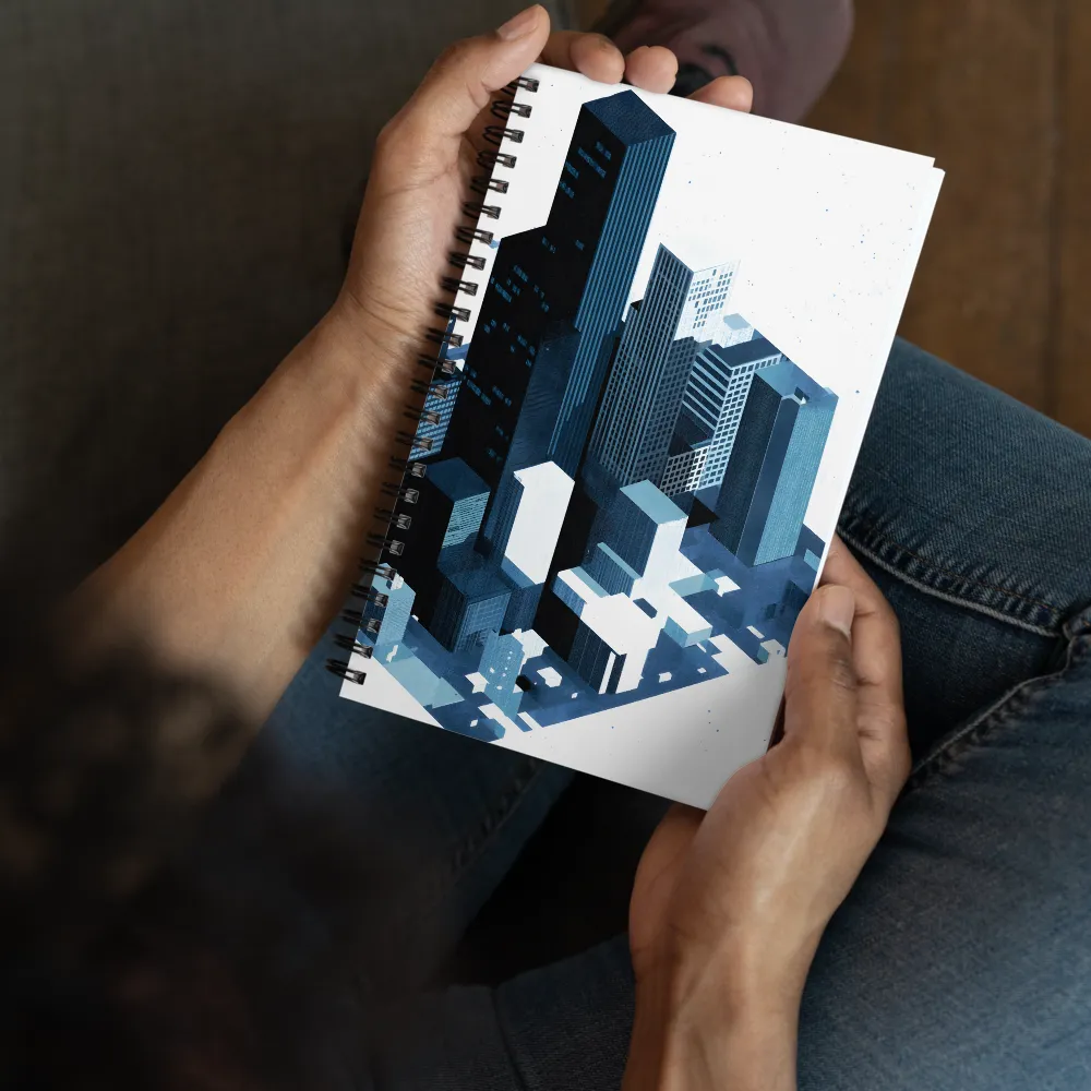 Abstract Urban Blocks 
 Spiral Notebook | 140 pages