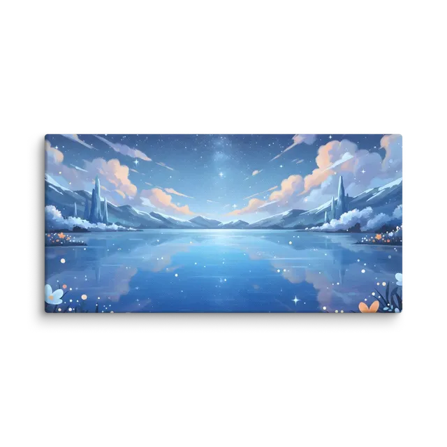 Celestial Lake Reverie | Art Print