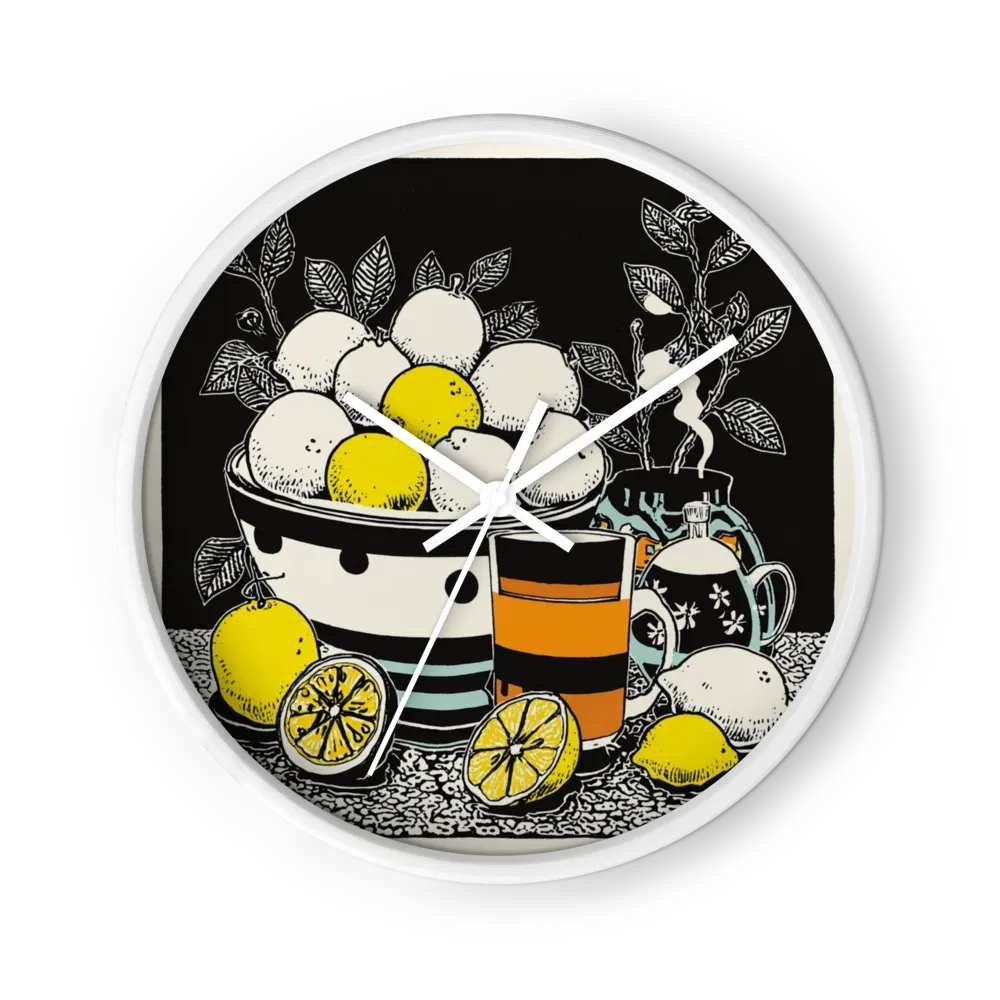 Still Life with Lemons and Tea