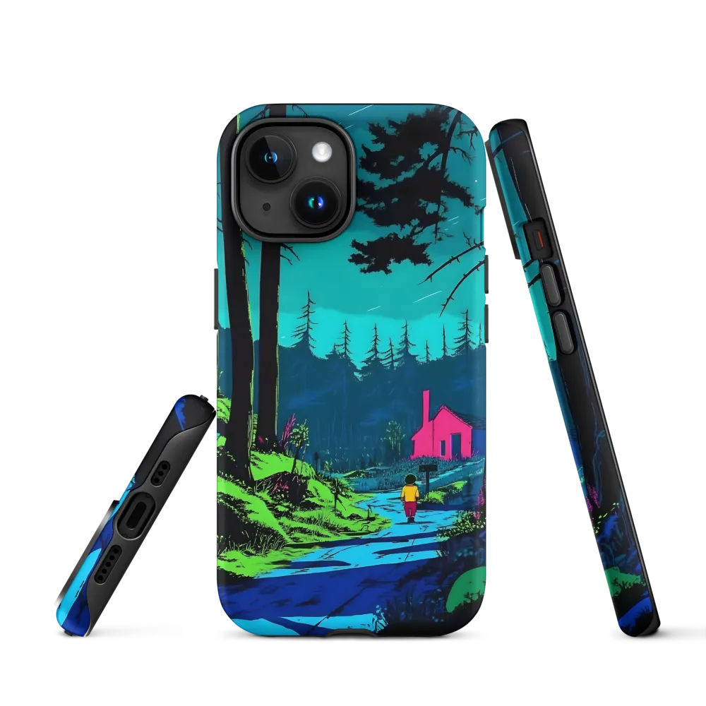 Serene Forest Night Scene | Phone Case