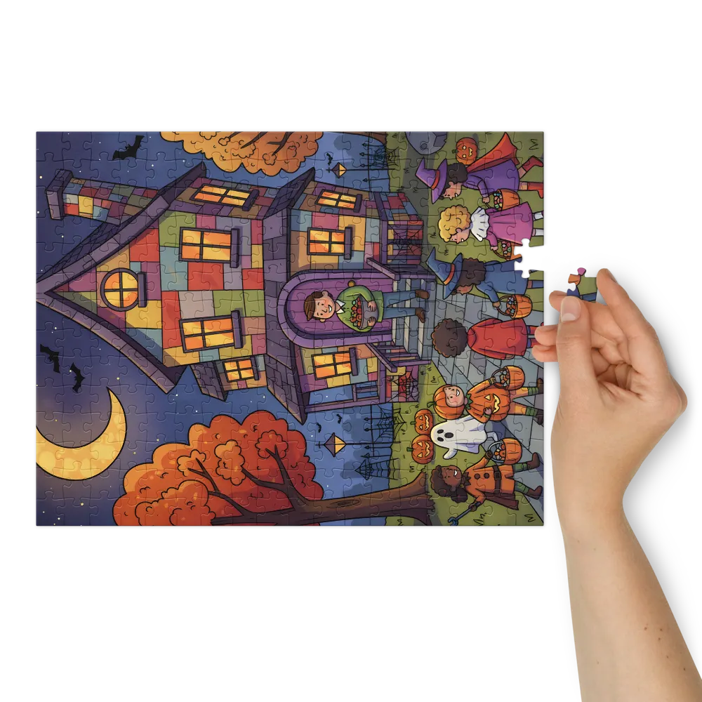 Trick-or-Treat Night | Jigsaw Puzzles
