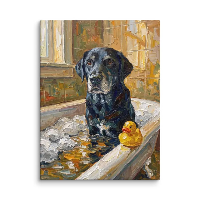 Pet Portrait — Impasto