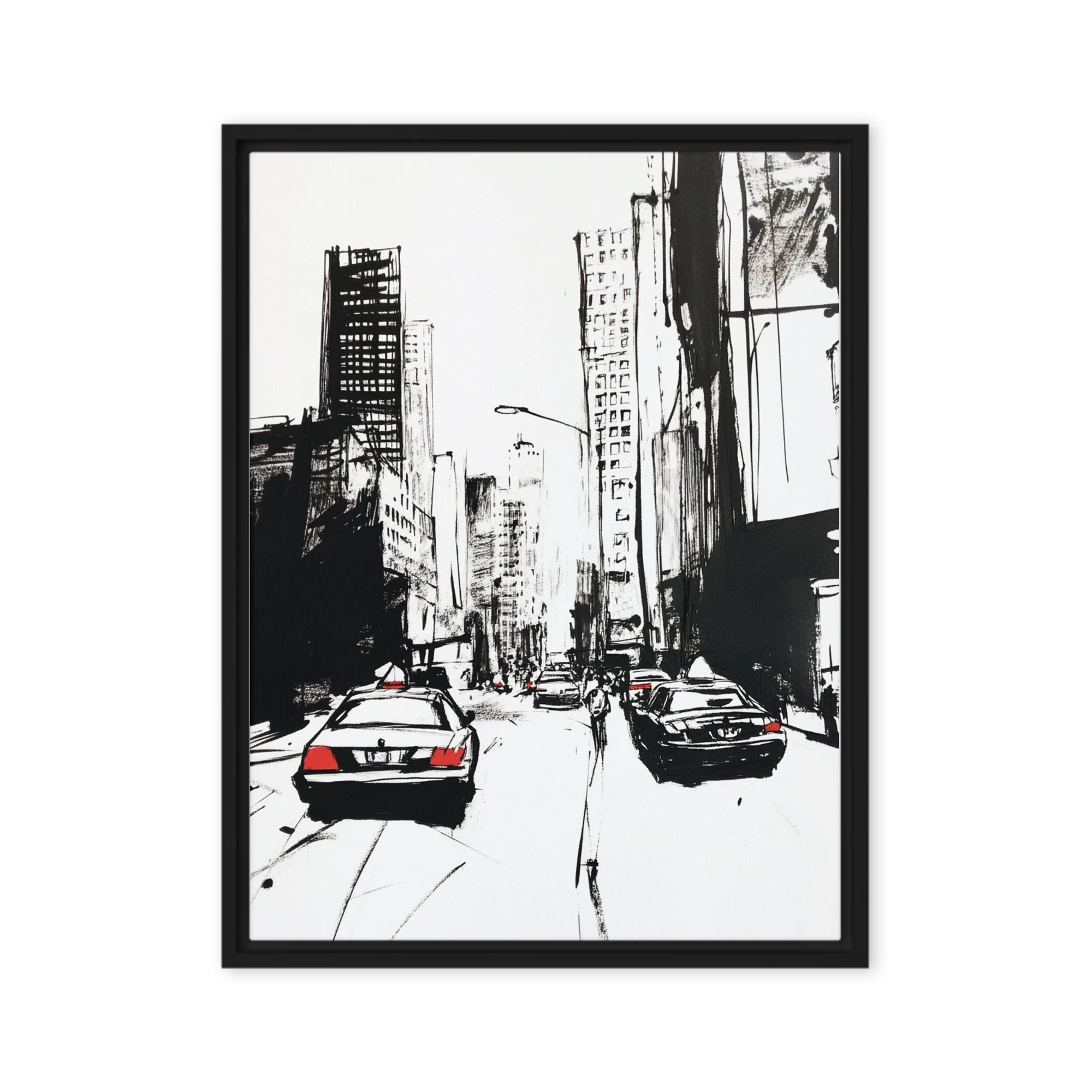City Traffic in Ink