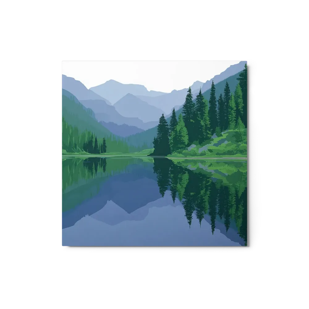 Lake Mirror Reflections | Art Print