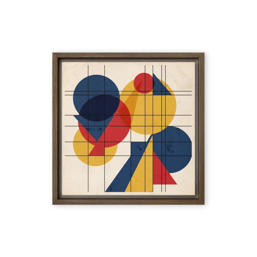 De Stijl Geometric Composition | Art Print