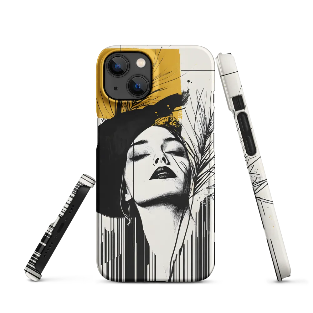 Chic Elegance in Yellow | Phone Case