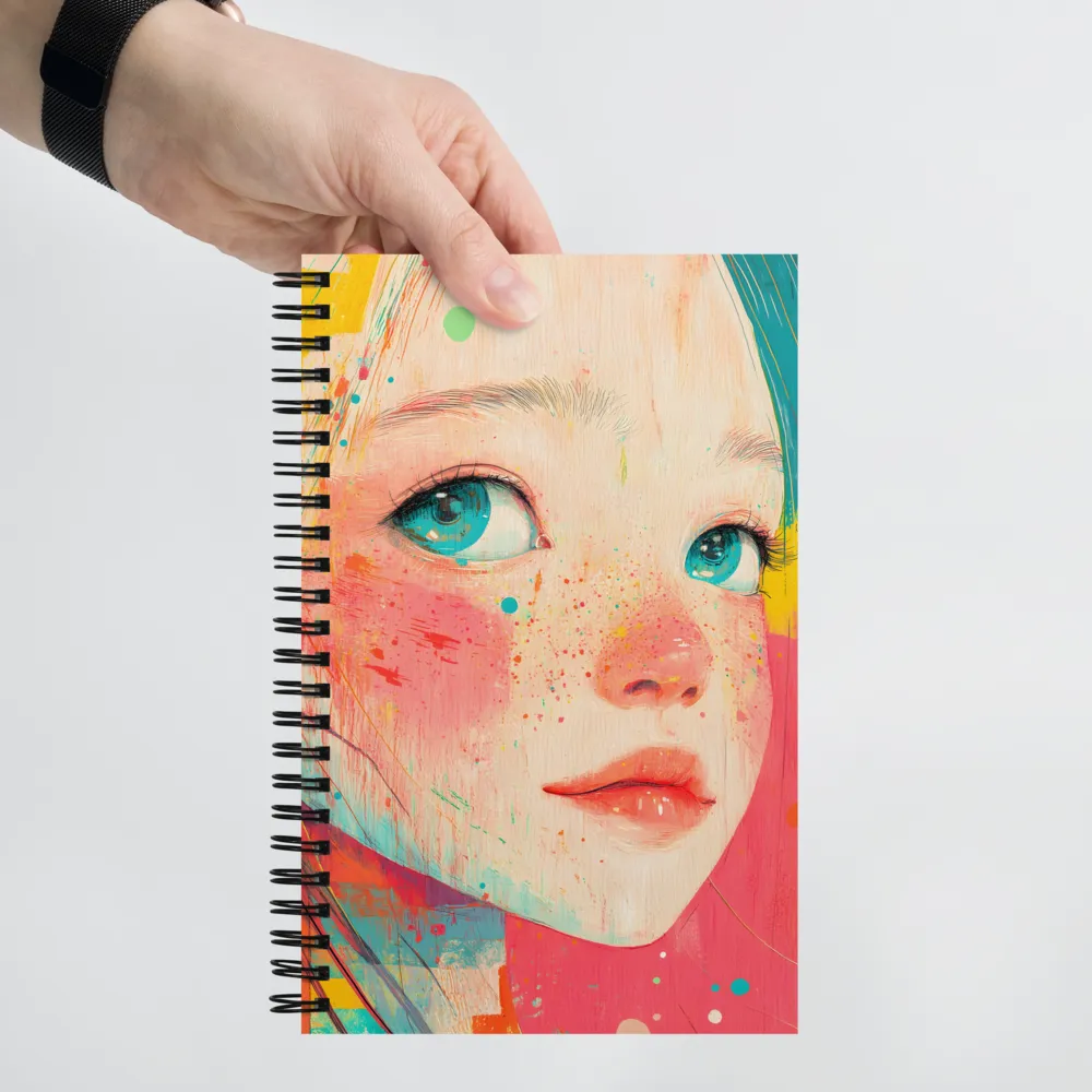 The Freckled Gaze 
 Spiral Notebook | 140 pages
