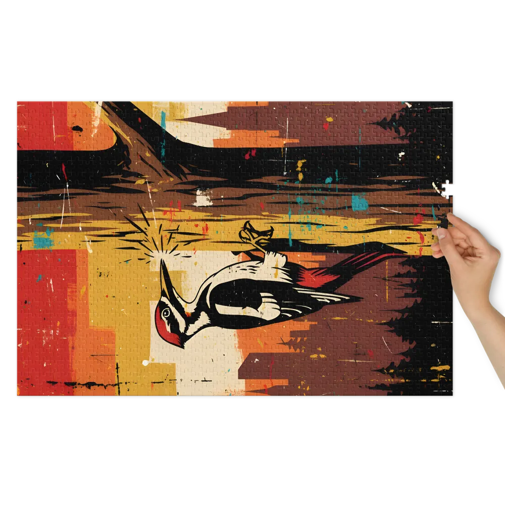 Urban Woodpecker | Jigsaw Puzzles
