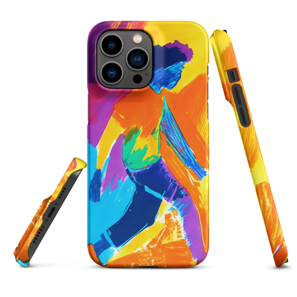 Vibrant Skater Illustration | Phone Case