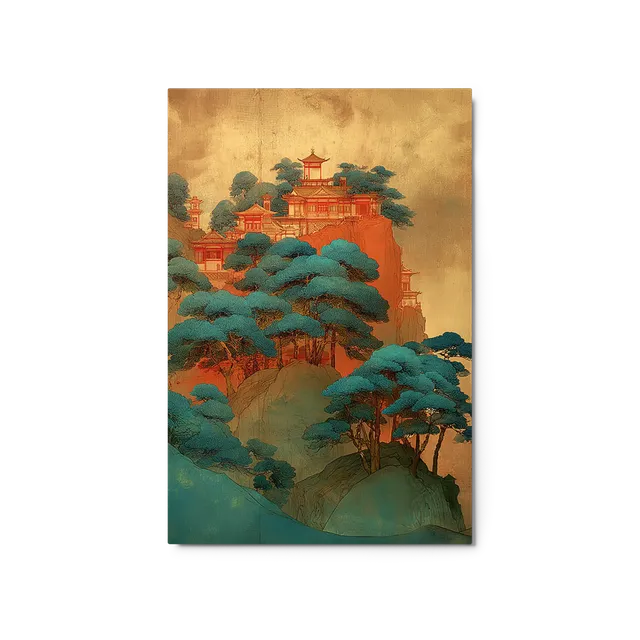 Sanctuary of the Jade Pines | Art Print