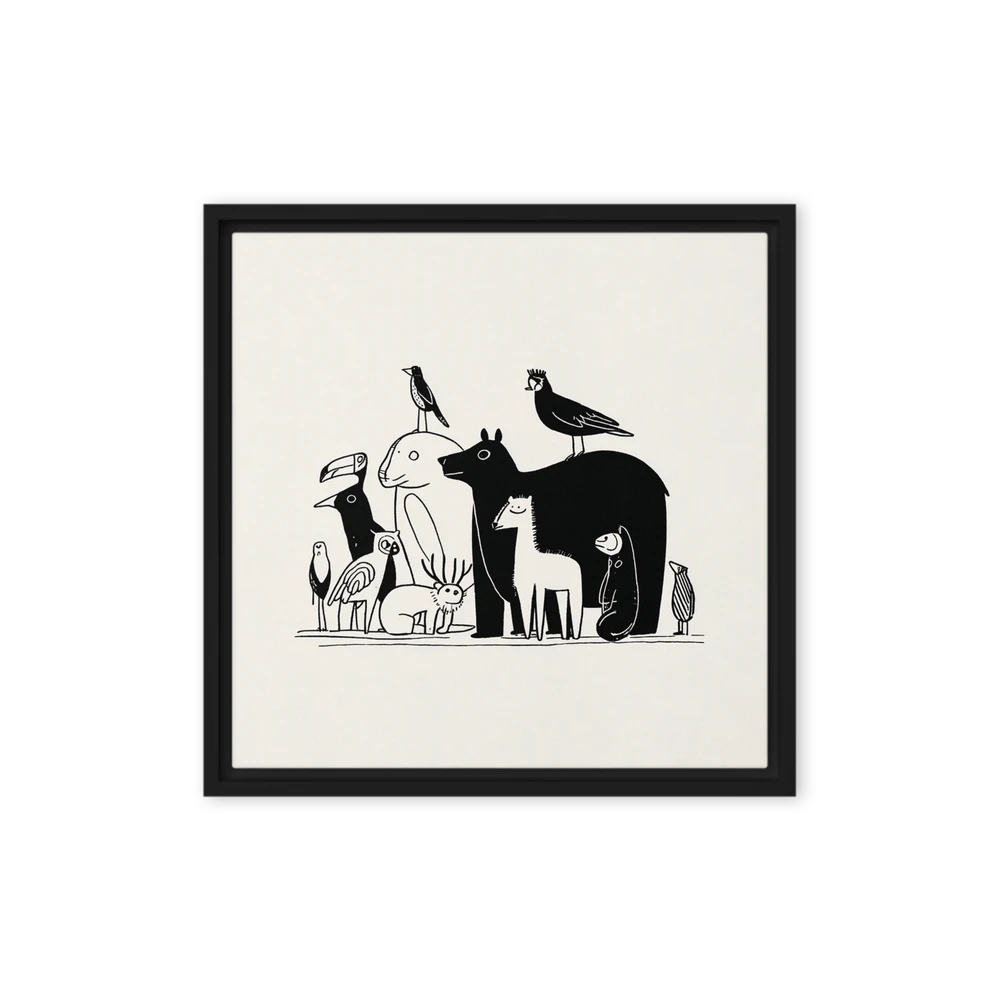 Forest Animal Fellowship | Art Print