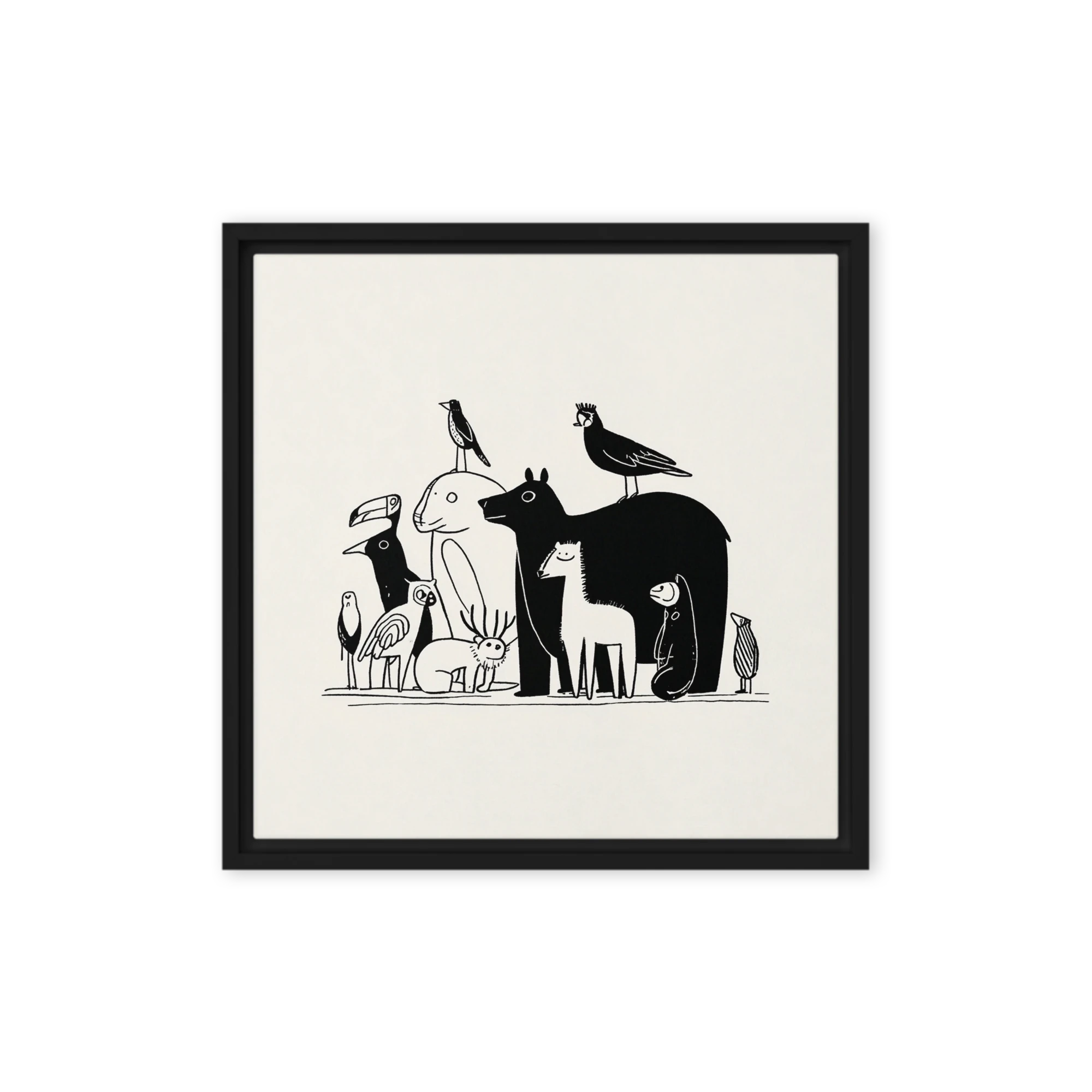 Forest Animal Fellowship | Art Print