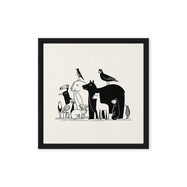 Forest Animal Fellowship | Art Print