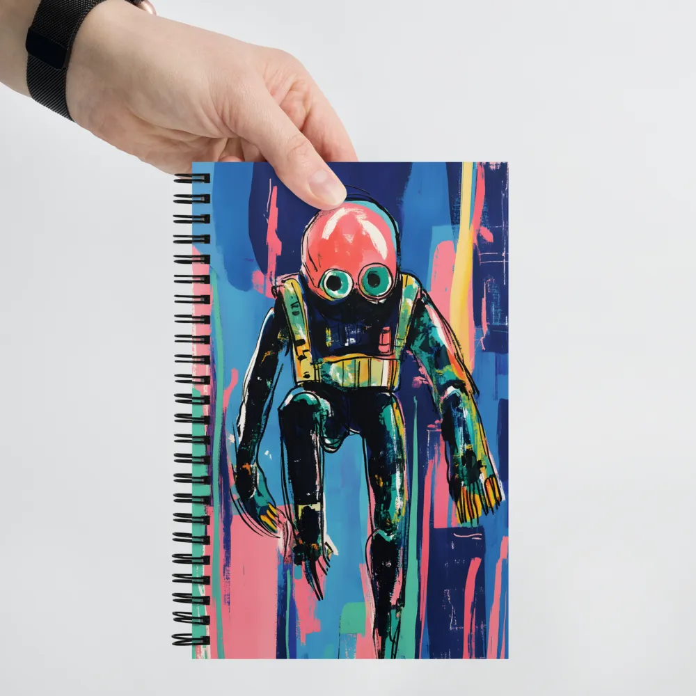 Diver in Vibrant Motion