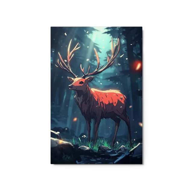 Enchanted Forest Stag | Art Print