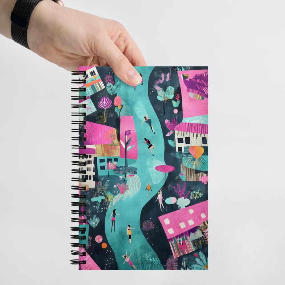 Whimsical Journey Through a Vibrant Landscape